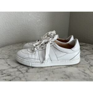 AGL Leda Sneakers Size 39.5 White Leather US 9.5
